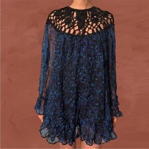 FREE PEOPLE FADED DAISY FROCK DRESS